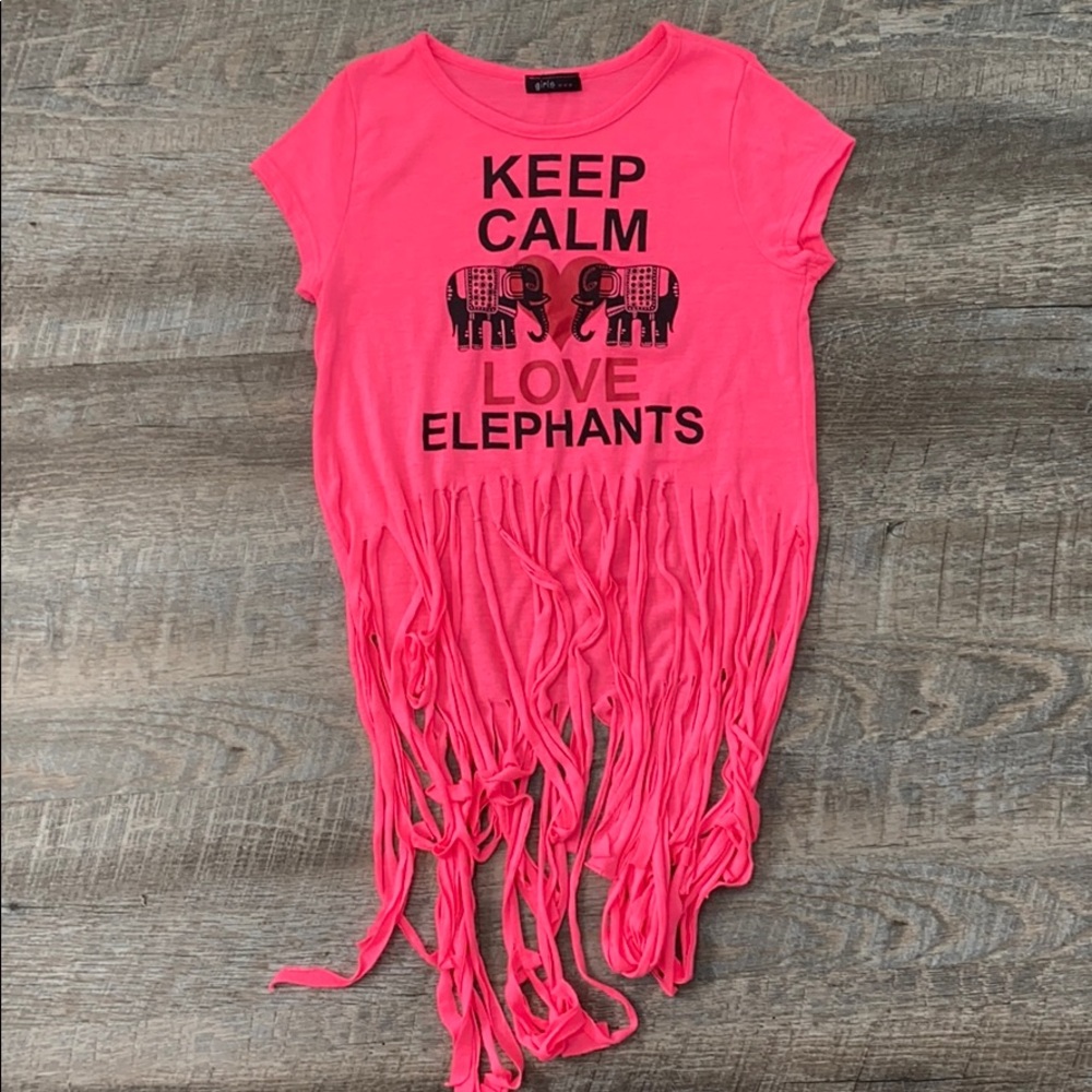 🔥Girls Kids Pink Beach Crop Top